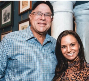 David Tepper with his current wife. 